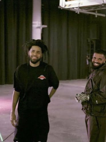 Drake and J.Cole shooting video